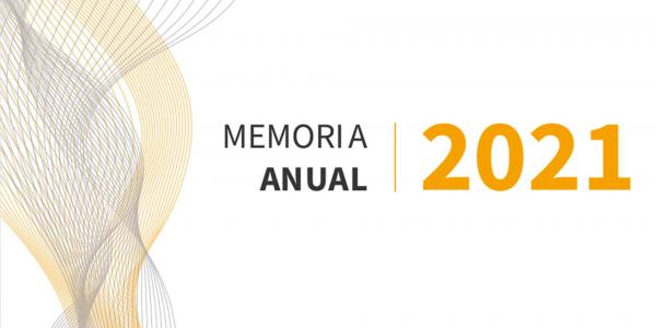 Portada de la memoria anual de la AEPD 2021