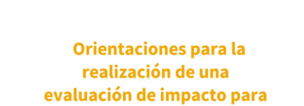 Orientaciones para la realización de una evaluación de impacto para la protección de datos en el desarrollo normativo