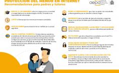 Infografía: Protección del menor en Internet