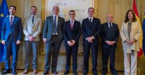 Toma de posesión de Lorenzo Cotino Hueso y Francisco Pérez Bes como presidente y adjunto, respectivamente, de la AEPD